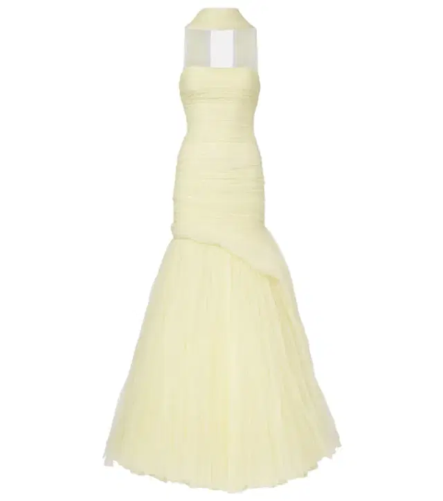 Tulle bustier gown