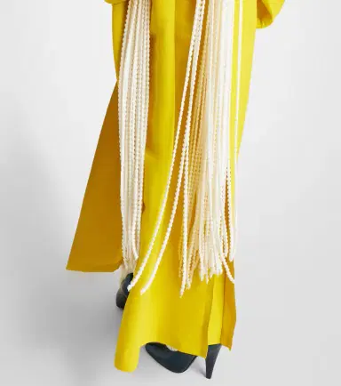 Alaïa Alaïa Beaded fringed scarf | Thumbnail 2