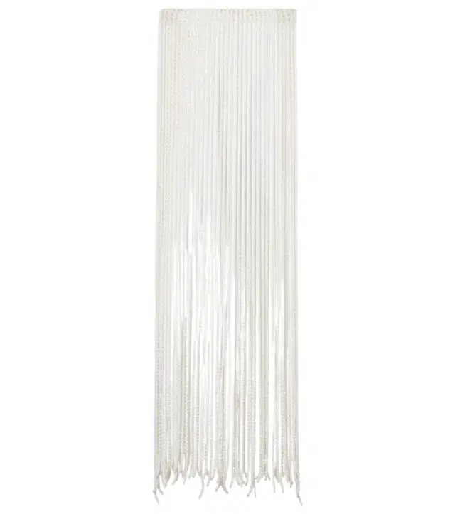 Alaïa Beaded fringed scarf