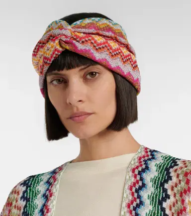 Missoni Zigzag head wrap | Thumbnail 3 Missoni Zigzag head wrap | Thumbnail 3