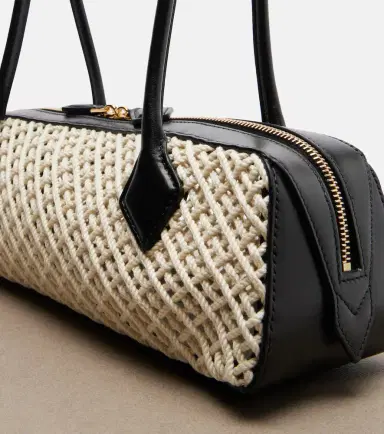 Alaïa Alaïa Le Teckel Medium woven shoulder bag | Thumbnail 2