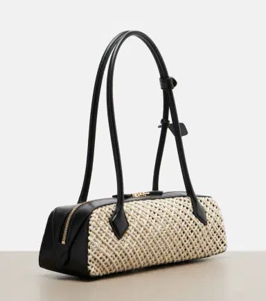 Alaïa Alaïa Le Teckel Medium woven shoulder bag | Thumbnail 4