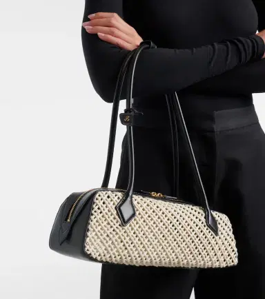 Alaïa Alaïa Le Teckel Medium woven shoulder bag | Thumbnail 6