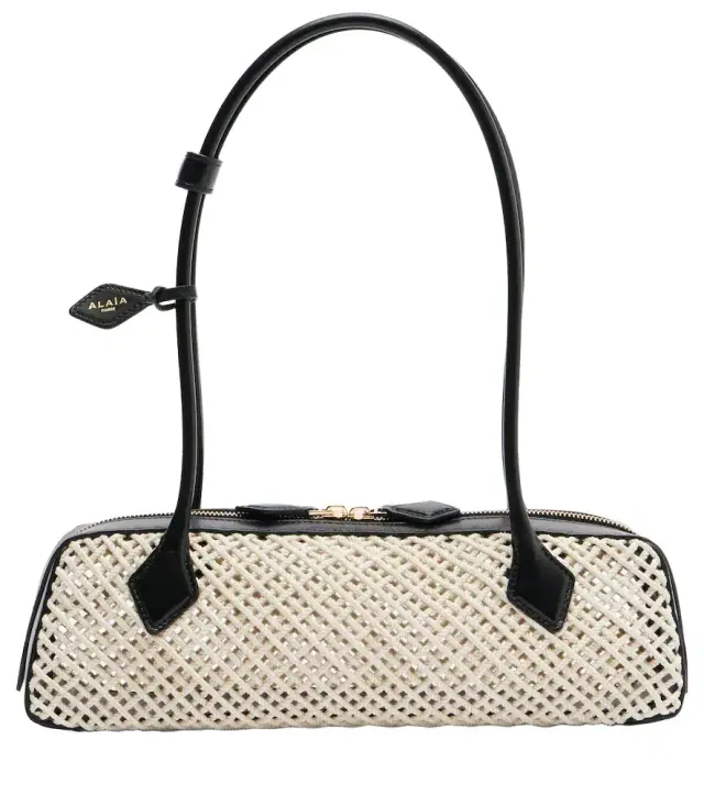 Alaia Alaïa Le Teckel Medium woven shoulder bag