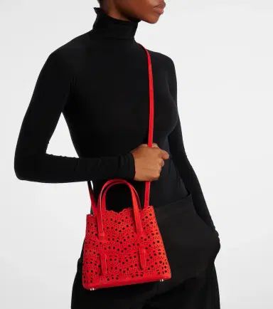 Alaïa Alaïa Mina 20 Vienne leather tote bag | Thumbnail 5