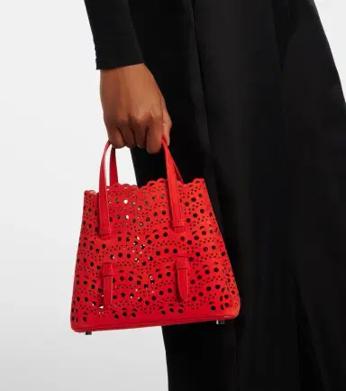 Alaïa Alaïa Mina 20 Vienne leather tote bag | Thumbnail 6
