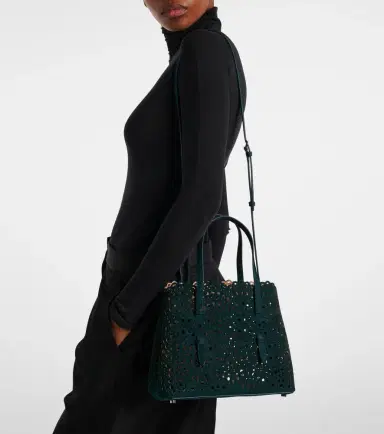 Alaïa Alaïa Le Mina 25 Vienne Wave leather tote bag | Thumbnail 5