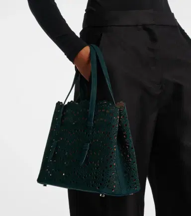 Alaïa Alaïa Le Mina 25 Vienne Wave leather tote bag | Thumbnail 6