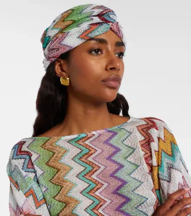 Missoni Zigzag lamé headband | Thumbnail 3