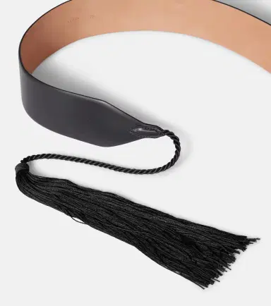 Alaïa Alaïa Tassel-trimmed leather belt | Thumbnail 2 Alaïa Alaïa Tassel-trimmed leather belt | Thumbnail 2