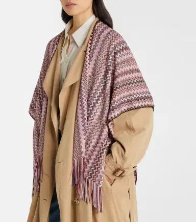 Missoni Zigzag fringed scarf | Thumbnail 2
