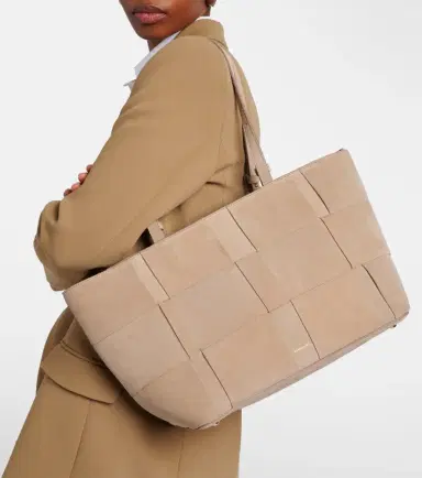 DeMellier Florence Large suede tote bag | Thumbnail 6 DeMellier Florence Large suede tote bag | Thumbnail 6
