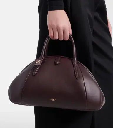 Alaïa Alaïa Purse Small leather top-handle bag | Thumbnail 5 Alaïa Alaïa Purse Small leather top-handle bag | Thumbnail 5