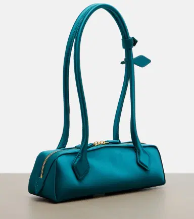 Alaïa Alaïa Le Teckel Small satin shoulder bag | Thumbnail 2 Alaïa Alaïa Le Teckel Small satin shoulder bag | Thumbnail 2