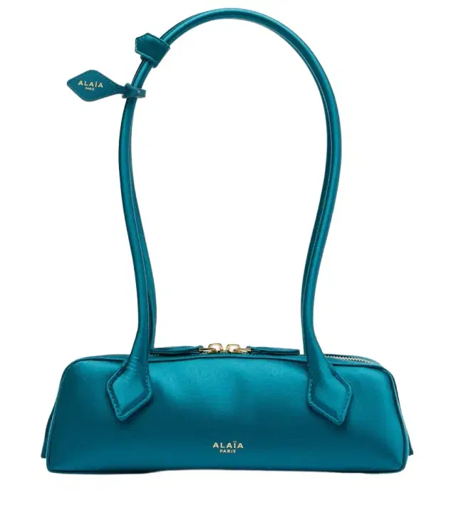 Alaia Alaïa Le Teckel Small satin shoulder bag