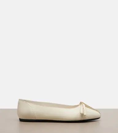 Prada Leather ballet flats | Thumbnail 2
