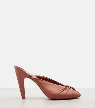 Chloé Chloé Suzie leather mules | Thumbnail 2