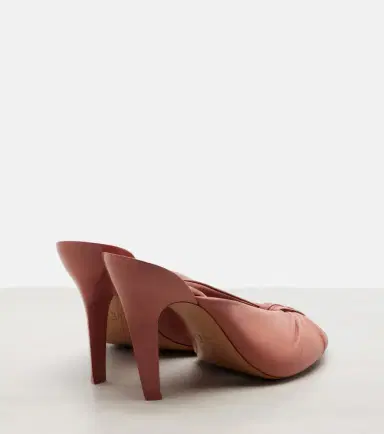 Chloé Chloé Suzie leather mules | Thumbnail 4