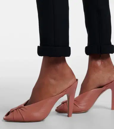 Chloé Chloé Suzie leather mules | Thumbnail 6