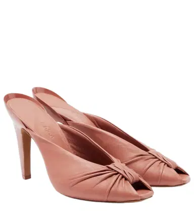 Chloé Chloé Suzie leather mules | Thumbnail 1