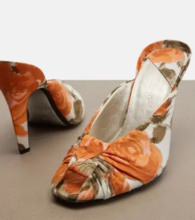 Chloé Chloé Suzie floral mules | Thumbnail 4