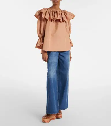 Chloé Chloé Chloé Sand leather wedge sandals | Thumbnail 5