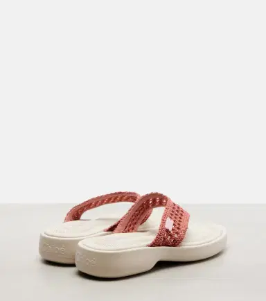 Chloé Chloé La Poolette crochet thong sandals | Thumbnail 4