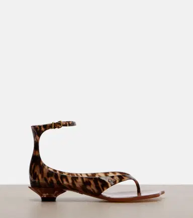 Chloé Chloé Chloé Jelly animal-print thong sandals | Thumbnail 2 Chloé Chloé Chloé Jelly animal-print thong sandals | Thumbnail 2
