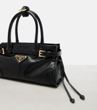 Prada Bonnie Mini leather top-handle bag | Thumbnail 2