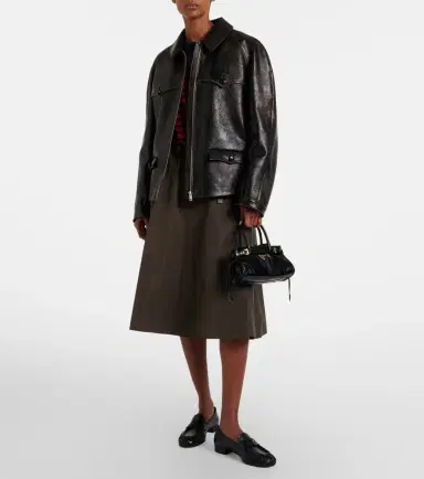 Prada Bonnie Mini leather top-handle bag | Thumbnail 5