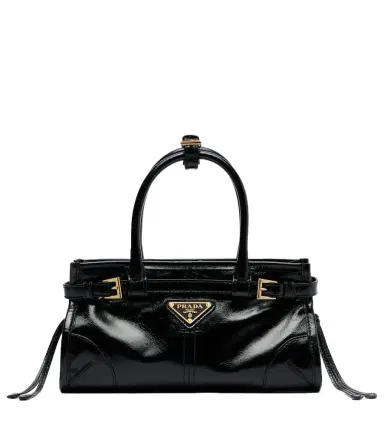 Prada Bonnie Mini leather top-handle bag | Thumbnail 1
