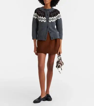 Prada Bonnie Mini calf hair top-handle bag | Thumbnail 5 Prada Bonnie Mini calf hair top-handle bag | Thumbnail 5
