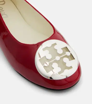 Tory Burch Reva embellished patent leather ballet flats | Thumbnail 3 Tory Burch Reva embellished patent leather ballet flats | Thumbnail 3