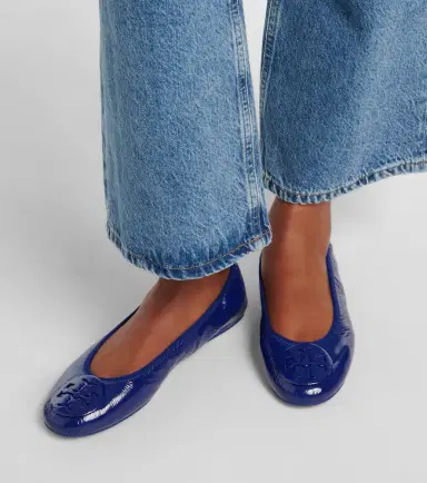 Tory Burch Reva Travel leather ballet flats | Thumbnail 6