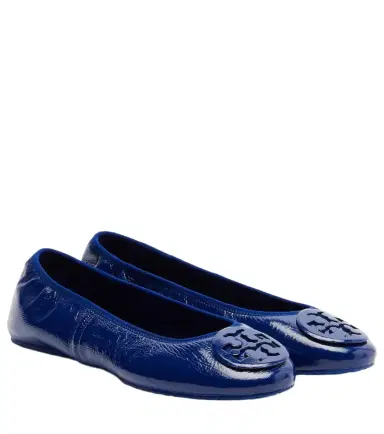 Tory Burch Reva Travel leather ballet flats | Thumbnail 1