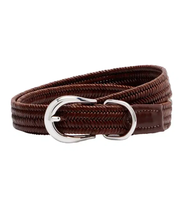 Dehanche Déhanche Loom braided leather belt