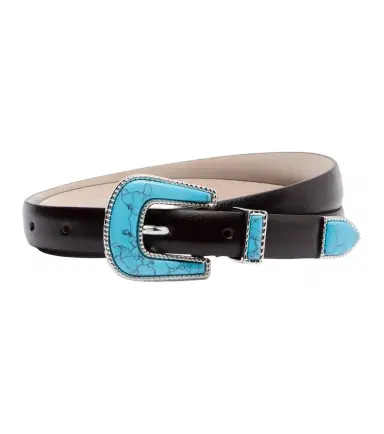 Déhanche Déhanche Travertine leather belt | Thumbnail 1