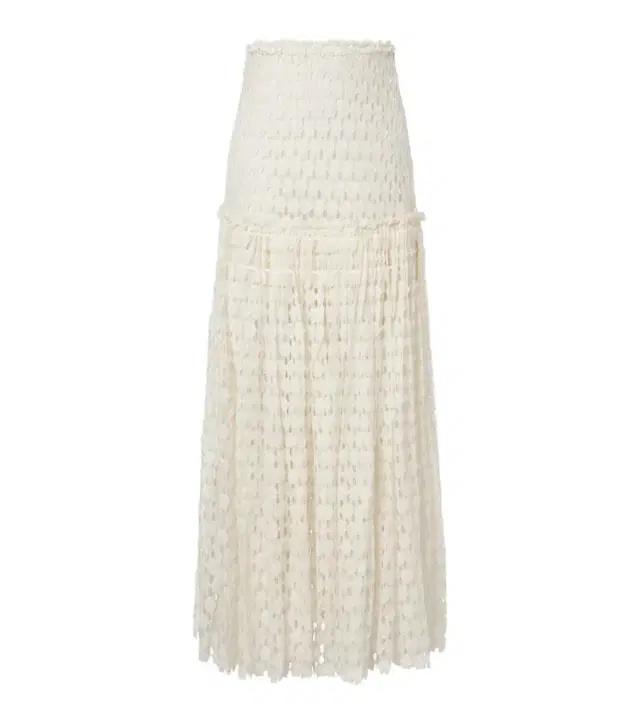 Ulla Johnson Aris cotton-blend lace maxi skirt