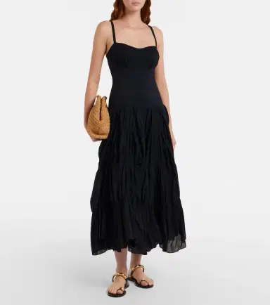 Ulla Johnson Emmalina cotton voile midi dress | Thumbnail 2 Ulla Johnson Emmalina cotton voile midi dress | Thumbnail 2
