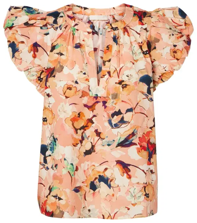 Ulla Johnson Floral cotton top