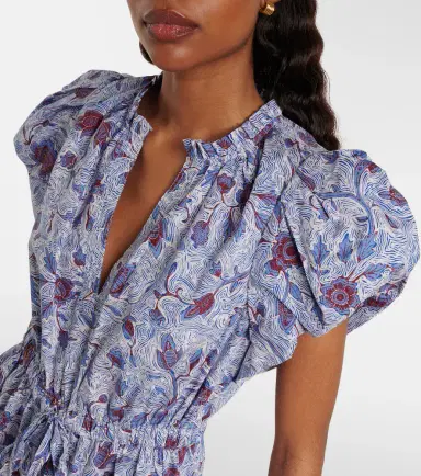 Ulla Johnson Izel floral cotton minidress | Thumbnail 3