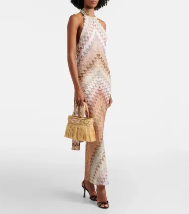 Jimmy Choo Mini fringed raffia top-handle bag | Thumbnail 5 Jimmy Choo Mini fringed raffia top-handle bag | Thumbnail 5