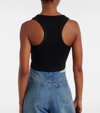 Givenchy Cropped logo cotton tank top | Thumbnail 3