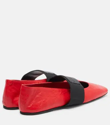 Givenchy Sliced Square leather ballet flats | Thumbnail 4 Givenchy Sliced Square leather ballet flats | Thumbnail 4