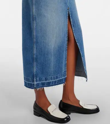 Givenchy High-rise denim midi skirt | Thumbnail 2