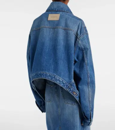 Givenchy Deconstructed oversized denim jacket | Thumbnail 4