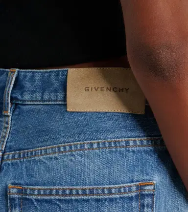 Givenchy Mid-rise denim shorts | Thumbnail 5
