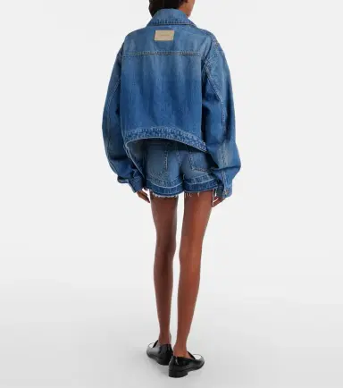 Givenchy Mid-rise denim shorts | Thumbnail 6