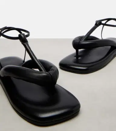 Givenchy Boudoir leather thong sandals | Thumbnail 2