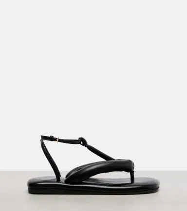 Givenchy Boudoir leather thong sandals | Thumbnail 3